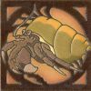6x6” Critter Crab right deco satin-Classic tile