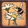 6x6” Bee right deco satin-Classic tile