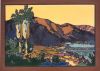 CS Valley Mural 14 by 20 inch tile
