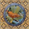 EP Porthole Round Male Seal Mural  24x24" tile